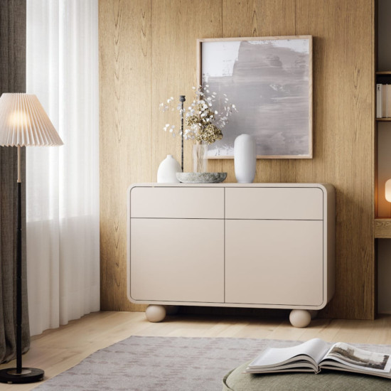 Комод Perfect Home Albion KSZ108 108x39x75 см кашемир 2 дверцы 2 ящика 2
