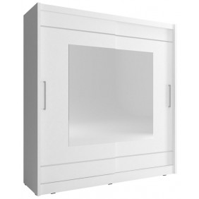 Шафа-купе Мая IX / Maja IX 180 2-дверна з дзеркалом Білий 180х62х200 см.