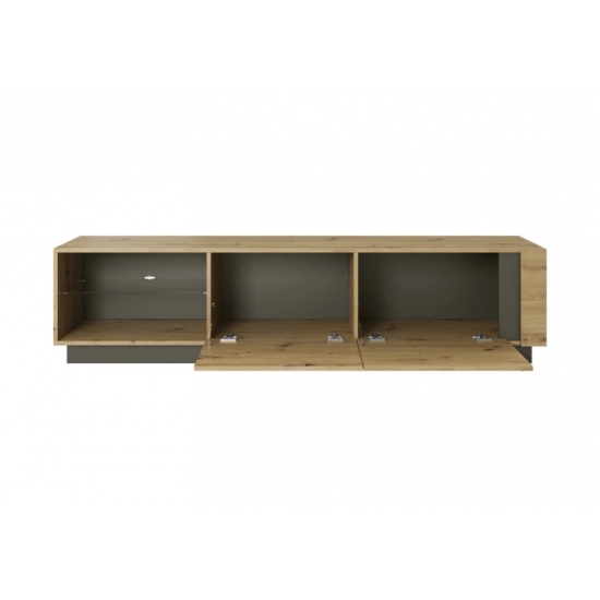 Стінка Арко / Arco B Дуб артизан/графіт Ш344xВ194 см. 4
