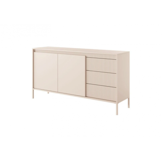 Комод Сенсо/Senso 2-дверный с 3 ящиками 2D3S/153 Бежевый Ш153xВ81 см. 5