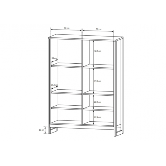 Стінка Арден / Arden C Дуб санд гранж/матера Ш270xВ150 см. 4