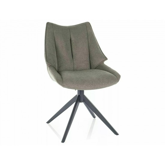Стул CODA VARDO Черный Стелаж / Оливковый 74 2