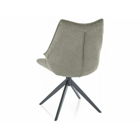 Стул CODA VARDO Черный Стелаж / Оливковый 74 3