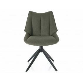 Стул CODA VARDO Черный Стелаж / Оливковый 74