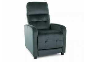Кресло раскладное реклайнер OTUS VELVET Зеленый BLUVEL 78 OTUSVZ