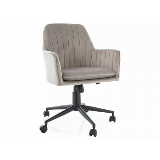 Комп'ютерне крісло Q-886 VELVET Темно-бежевий BLUVEL 40 OBRQ886VCBE 3