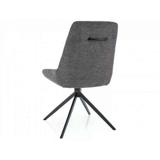 Стул ASTI BREGO Черный Стелаж / Серый 18 2