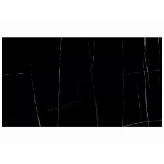 Стіл обідній розкладний MONCLER CERAMIC Чорний Sahara Noir / Чорний мат (160-240)X90 6