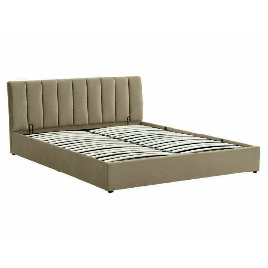 Кровать двуспальная MONTREAL VELVET 160X200 Бежевый BLUVEL 28 MONTREALV160BE 3