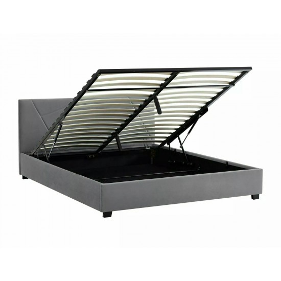 Кровать двуспальная COLUMBIA VELVET 160X200 Серый TAP.192 COLUMBIAV160SZ 2