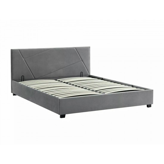 Кровать двуспальная COLUMBIA VELVET 160X200 Серый TAP.192 COLUMBIAV160SZ 3