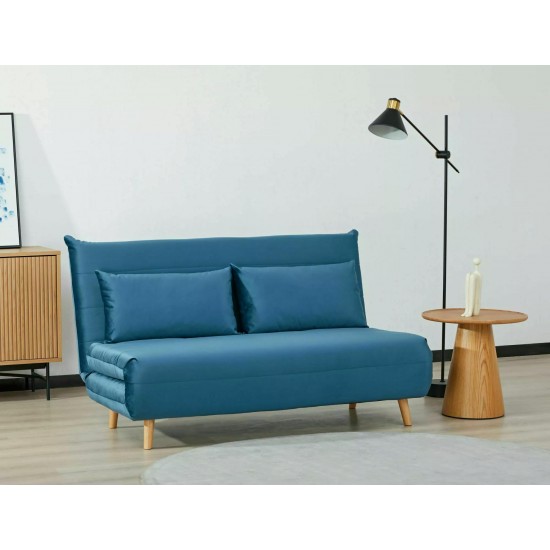 Розкладний диван SPIKE II VELVET Небесно-Блакитний ТАР. 188 / Бук SPIKEIIVNBU 3