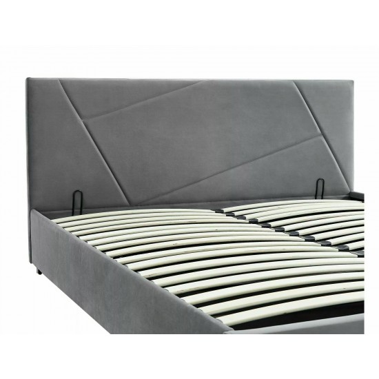 Кровать двуспальная COLUMBIA VELVET 160X200 Серый TAP.192 COLUMBIAV160SZ 7