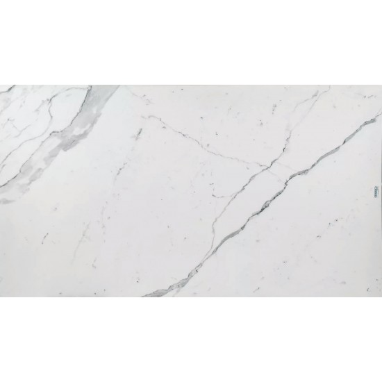 Стол обеденный раскладной PETERSON CERAMIC Белый Statuario Venato / Черный мат (160-240)X90 4