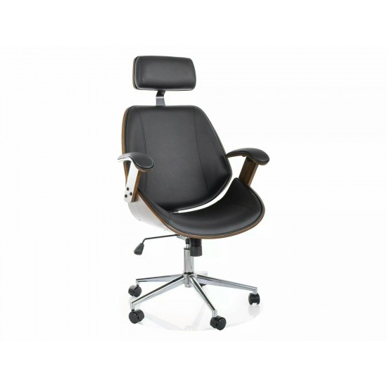 Компьютерное кресло KANSAS Черный Экокожа OBRKANSASCOR 7