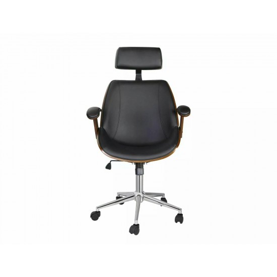 Компьютерное кресло KANSAS Черный Экокожа OBRKANSASCOR 3