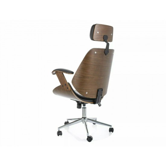 Компьютерное кресло KANSAS Черный Экокожа OBRKANSASCOR 2