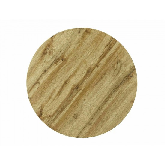 Журнальний столик POLO Дуб Артизан / Чорний Діаметр 80, Діаметр 60 (Комплект) POLODAC 3