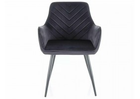 Стул FIG VELVET Черный Стелаж / Черный BLUVEL 19 FIGVCC