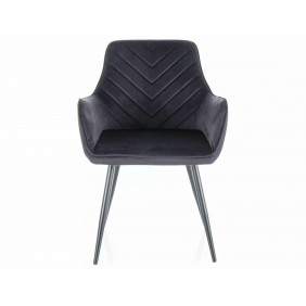 Стул FIG VELVET Черный Стелаж / Черный BLUVEL 19 FIGVCC