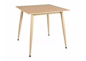 Стол обеденный кухонный Rion 80×80 см Керамика Беж / Кашемир каркас