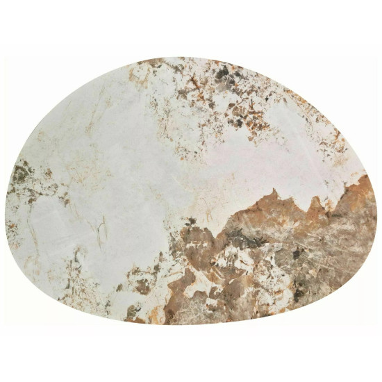 Стол журнальный кофейный Adelis 110×80 см Белый / Дуб 8