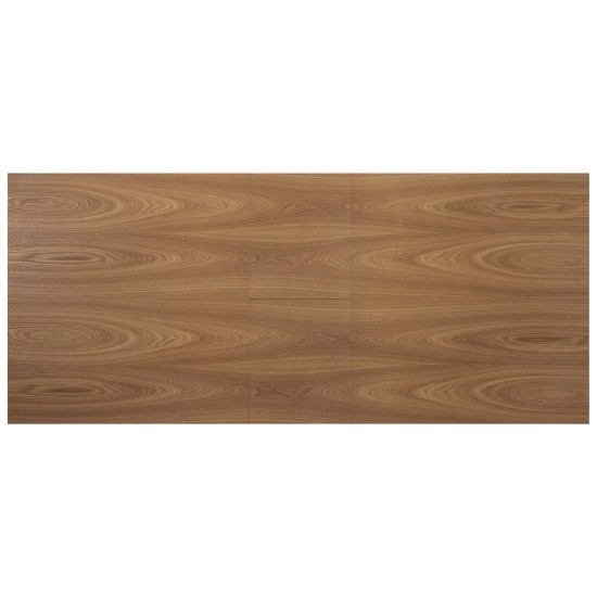 Стол обеденный раскладной кухонный Canon (200–240)×100 см Дуб / Кашемир каркас 7