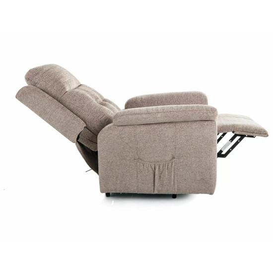 Кресло-вертикализатор Morgan Raven Темно-бежевая ткань / Черный каркас 2