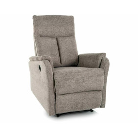 Кресло реклайнер электрическое Atlas Raven Серая ткань / Черный каркас