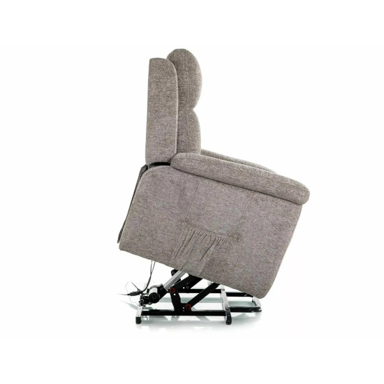 Кресло-вертикализатор Morgan Raven Серая ткань / Черный каркас 4