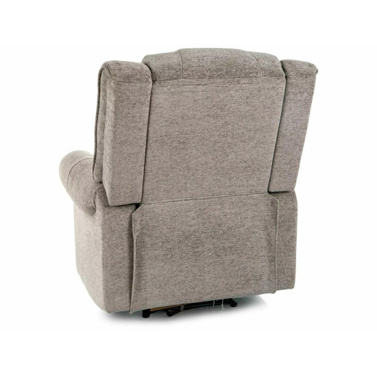 Кресло реклайнер электрическое Parys Raven Серая ткань / Черный каркас 3