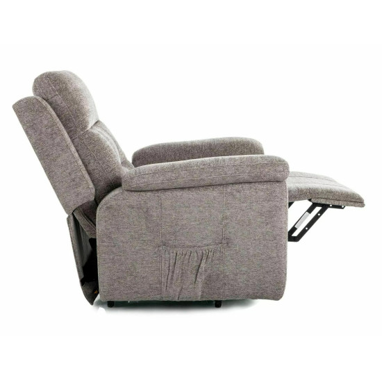 Кресло-вертикализатор Morgan Raven Серая ткань / Черный каркас 2