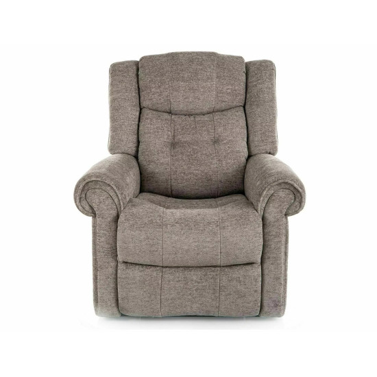 Кресло реклайнер электрическое Parys Raven Серая ткань / Черный каркас 2