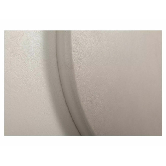 Стол журнальный кофейный Aurora ø45 см Светло-серый 3