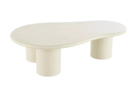 Стол журнальный кофейный Selena 130×80 см Экрю