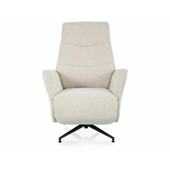 Кресло реклайнер электрическое Nestor Raven Бежевая ткань / Черный каркас 5