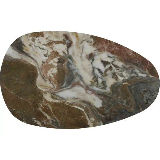 Стол журнальный кофейный Gusto A 118×73 см Коричневый / Медь 5