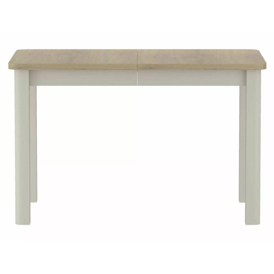 Стол обеденный раскладной кухонный Oskar (120–200)×80 см Ламинированная плита Дуб / Кашемир каркас 4