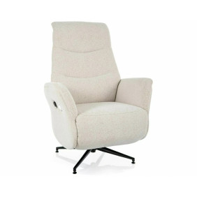 Кресло реклайнер электрическое Nestor Raven Бежевая ткань / Черный каркас