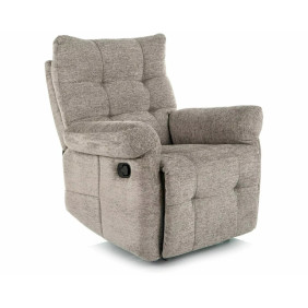 Крісло реклайнер Atos Raven Сіра тканина / Чорний каркас