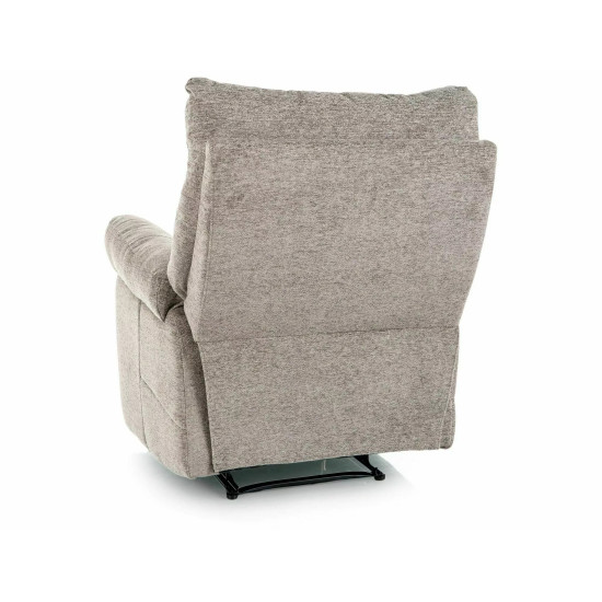 Кресло реклайнер Atos Raven Серая ткань / Черный каркас 3