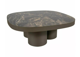 Стол журнальный кофейный Stella A 100×100 см Черный