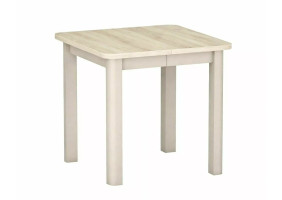 Стол обеденный раскладной кухонный Oskar (80–200)×80 см Ламинированная плита Дуб / Кашемир каркас