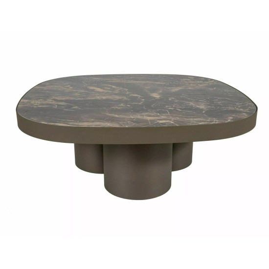 Стол журнальный кофейный Stella A 100×100 см Черный 2