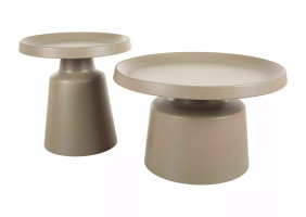Набор журнальных столов Rodos ø70 см Беж