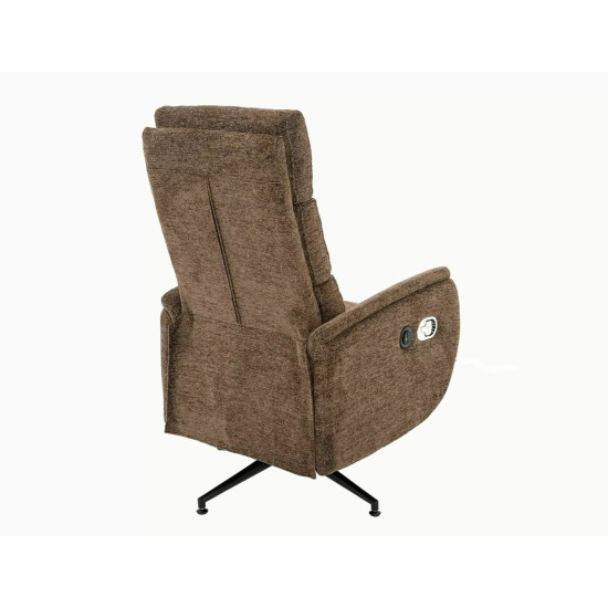 Кресло реклайнер электрическое Fenix Raven Капучино ткань / Черный каркас 2