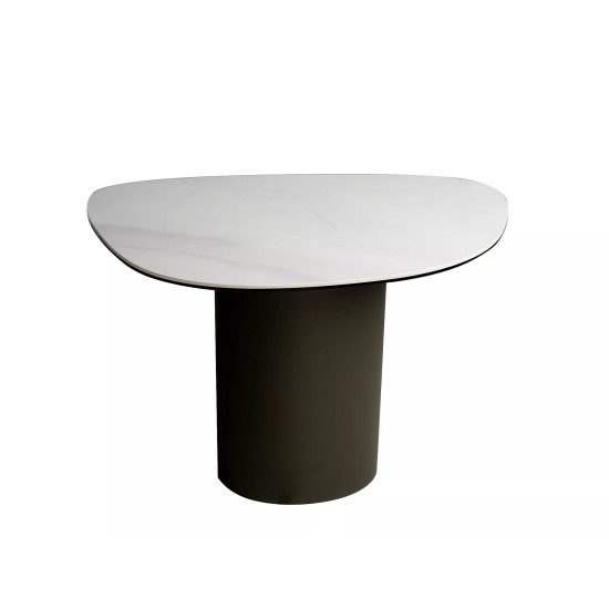 Стол журнальный кофейный Bello B 75×50 см Белый / Медь 7