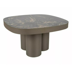 Стол журнальный кофейный Stella B 75×75 см Черный