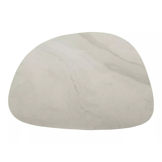 Стол журнальный кофейный Bello B 75×50 см Белый / Медь 3