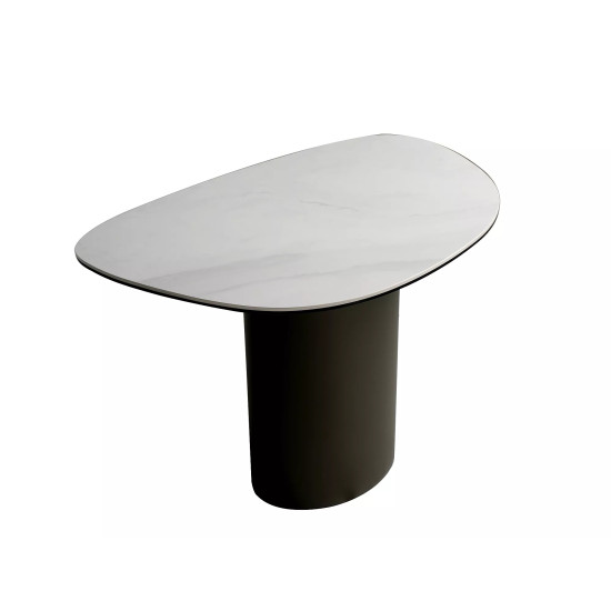 Стол журнальный кофейный Bello B 75×50 см Белый / Медь 8